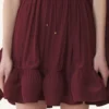 Rochie scurtă din charmeuse