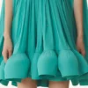 Rochie scurtă din charmeuse
