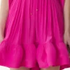 Rochie scurtă din charmeuse