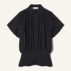 Top din georgette de mătase Top din georgette de mătase