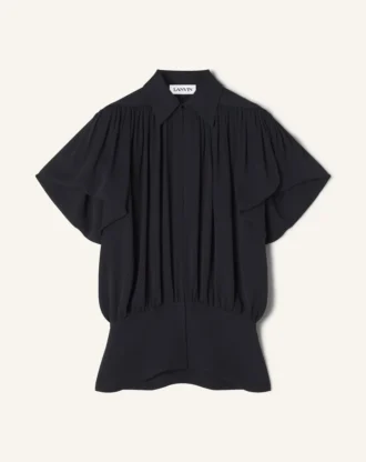 Top din georgette de mătase