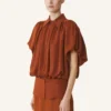 Top din georgette de mătase Top din georgette de mătase
