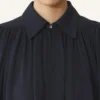 Top din georgette de mătase Top din georgette de mătase