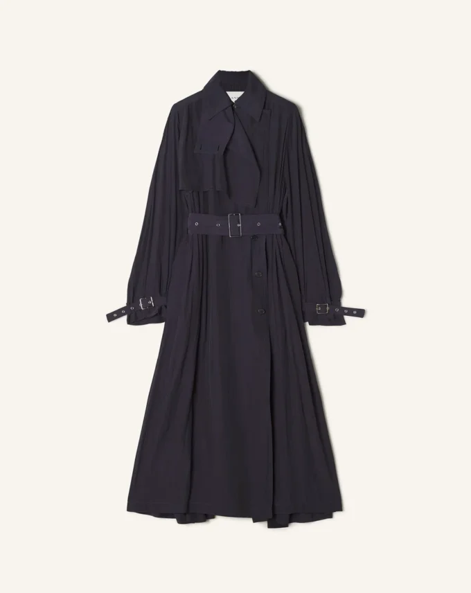 Trench din charmeuse Trench din charmeuse