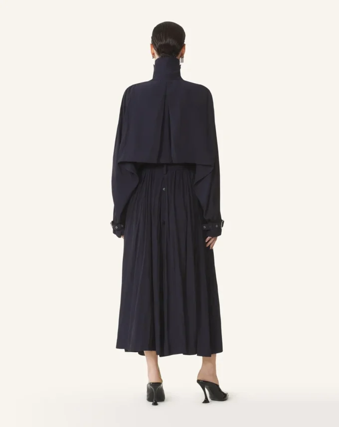 Trench din charmeuse Trench din charmeuse