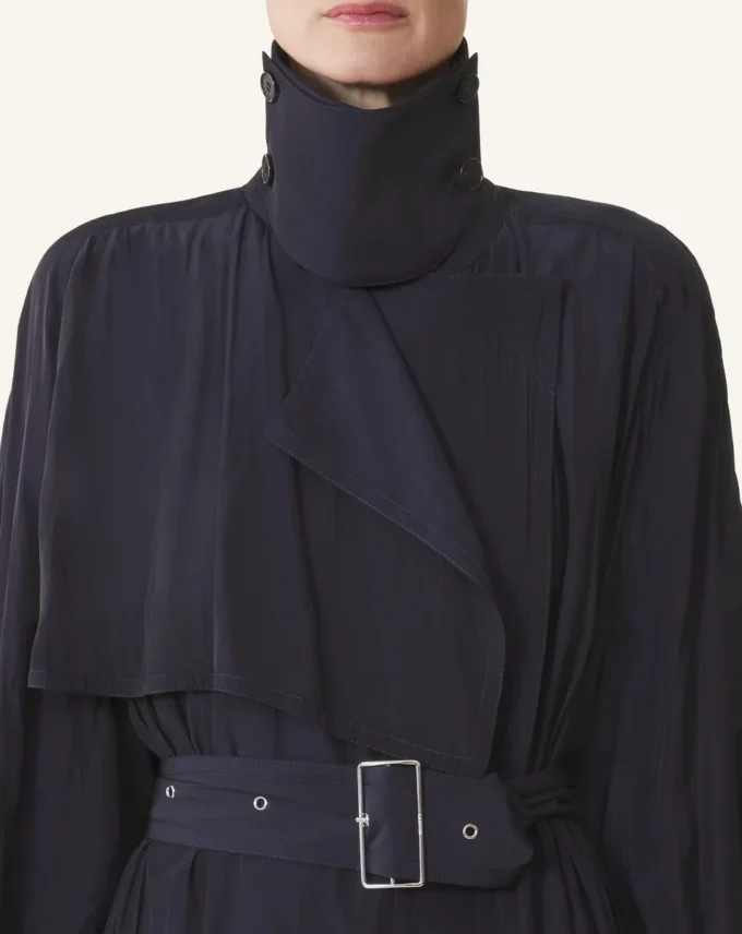 Trench din charmeuse Trench din charmeuse