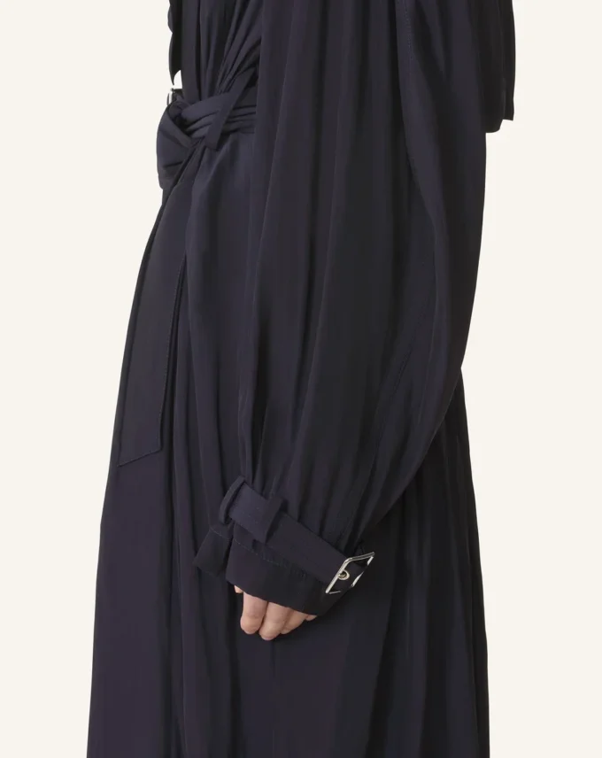Trench din charmeuse Trench din charmeuse