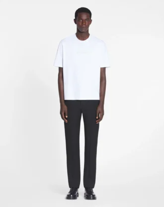 Tricou brodat Lanvin