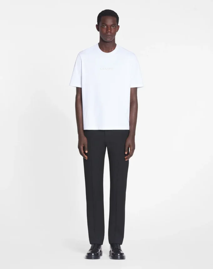 Tricou brodat Lanvin Tricou brodat Lanvin