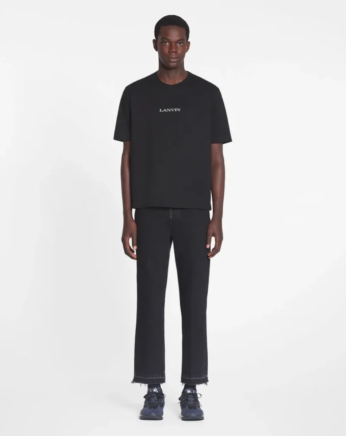 Tricou brodat Lanvin Tricou brodat Lanvin
