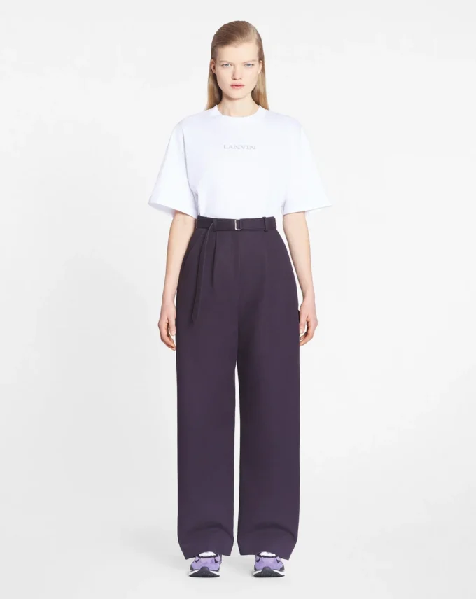 Tricou brodat Lanvin Tricou brodat Lanvin