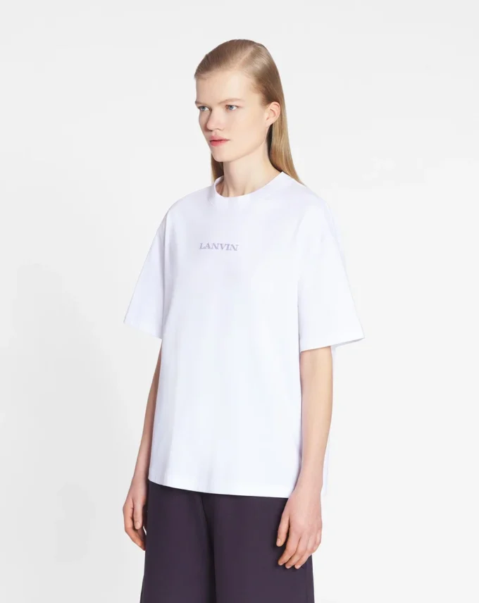 Tricou brodat Lanvin Tricou brodat Lanvin