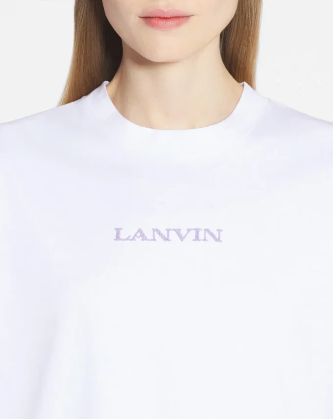 Tricou brodat Lanvin Tricou brodat Lanvin