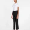 Tricou brodat Lanvin cu croială clasică Tricou brodat Lanvin cu croială clasică