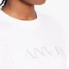 Tricou brodat Lanvin cu croială clasică Tricou brodat Lanvin cu croială clasică