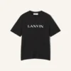 Tricou din bumbac brodat Lanvin Tricou din bumbac brodat Lanvin