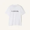 Tricou din bumbac brodat Lanvin Tricou din bumbac brodat Lanvin