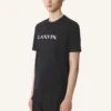 Tricou din bumbac brodat Lanvin Tricou din bumbac brodat Lanvin