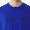 Tricou din bumbac brodat Lanvin Tricou din bumbac brodat Lanvin