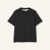Tricou din bumbac cu detalii din mătase Tricou din bumbac cu detalii din mătase