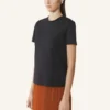 Tricou din bumbac cu detaliu panglică Tricou din bumbac cu detaliu panglică