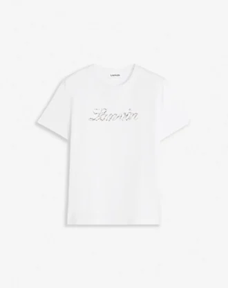 Tricou Lanvin brodat cu mărgele
