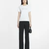 Tricou Lanvin brodat cu mărgele Tricou Lanvin brodat cu mărgele
