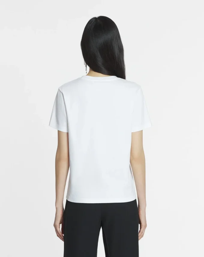 Tricou Lanvin brodat cu mărgele Tricou Lanvin brodat cu mărgele