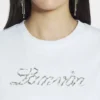 Tricou Lanvin brodat cu mărgele Tricou Lanvin brodat cu mărgele
