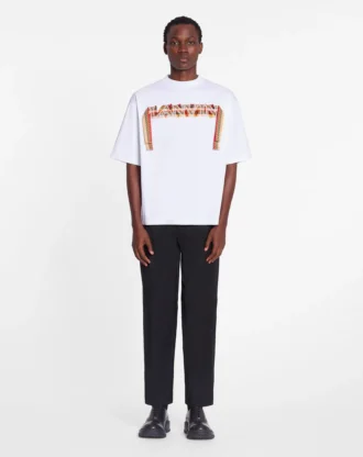 Tricou oversized Curb Lace Lanvin