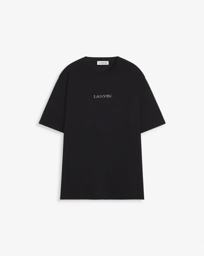 Tricou unisex cu logo Lanvin