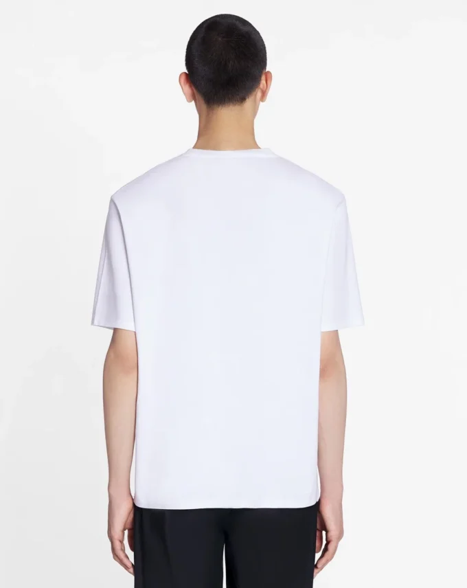 Tricou unisex cu logo Lanvin