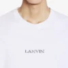 Tricou unisex cu logo Lanvin