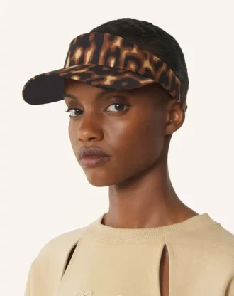 Vizieră cu imprimeu leopard Lanvin