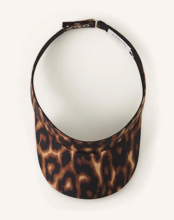 Vizieră cu imprimeu leopard Lanvin Vizieră cu imprimeu leopard Lanvin