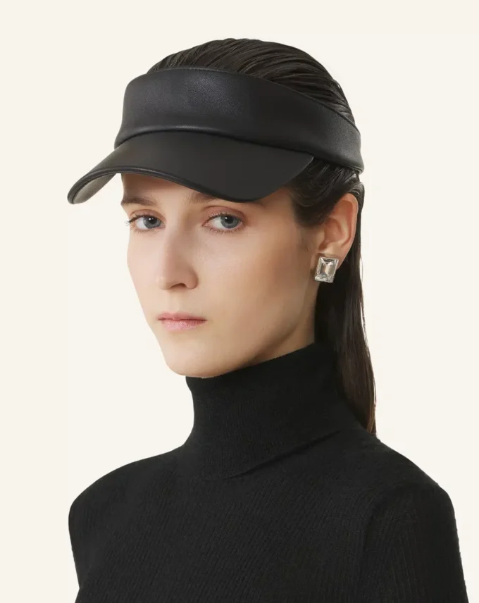 Vizieră din piele Lanvin Vizieră din piele Lanvin